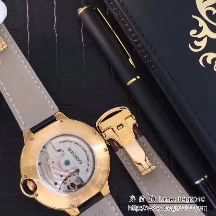CARTIER卡地亞 全自動機械 男士腕表 WSS0224